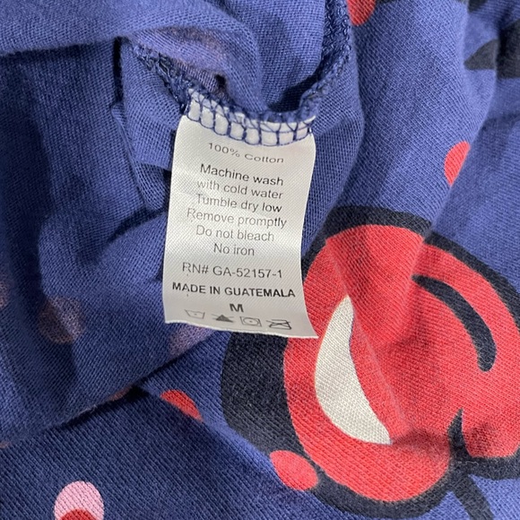 Rare Vintage Cherry Pop Tarts 90's  T-Shirt All Over Print Size Medium - Picture 3 of 3